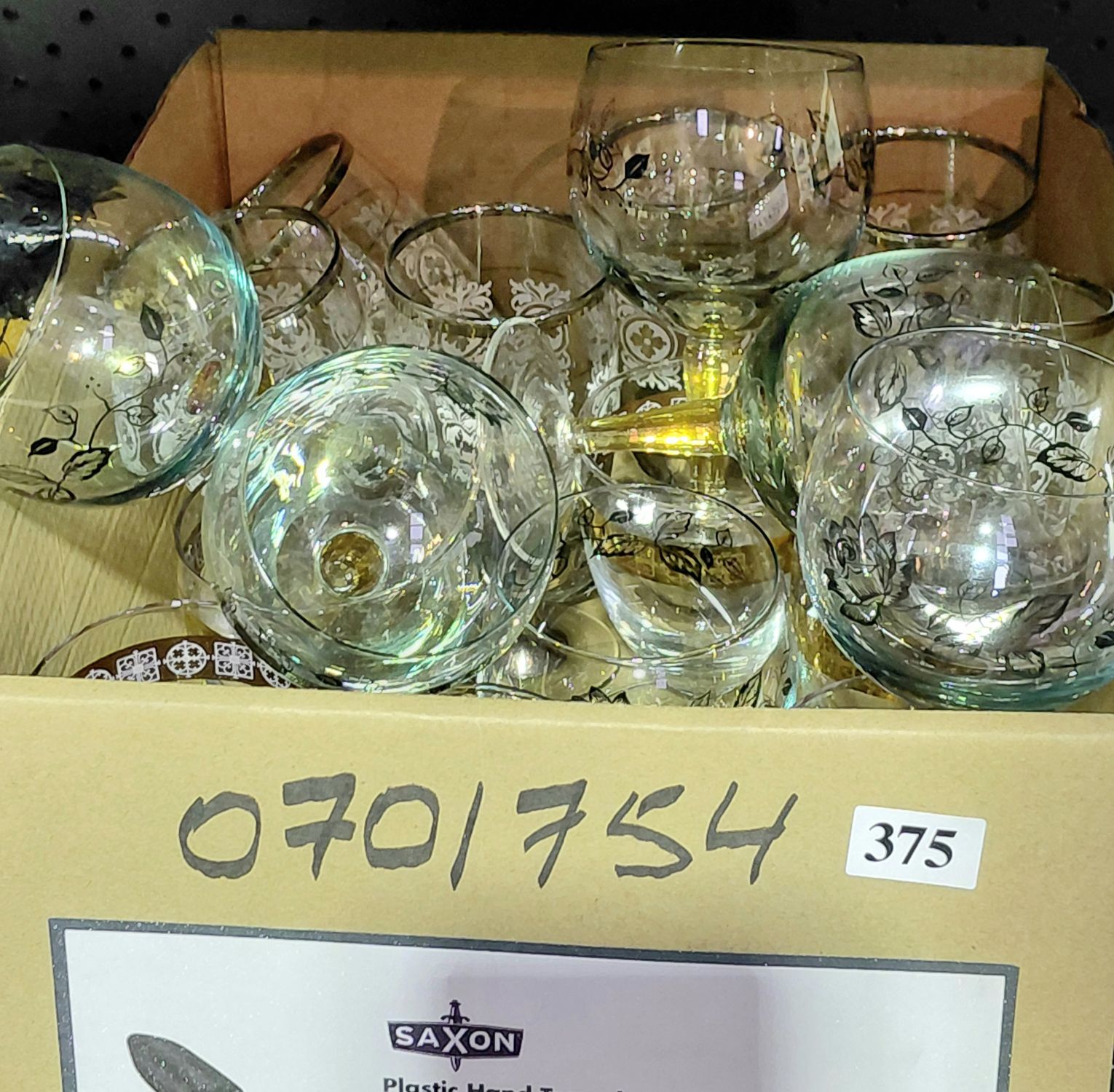 375 · RETRO GLASS DRINK SETS