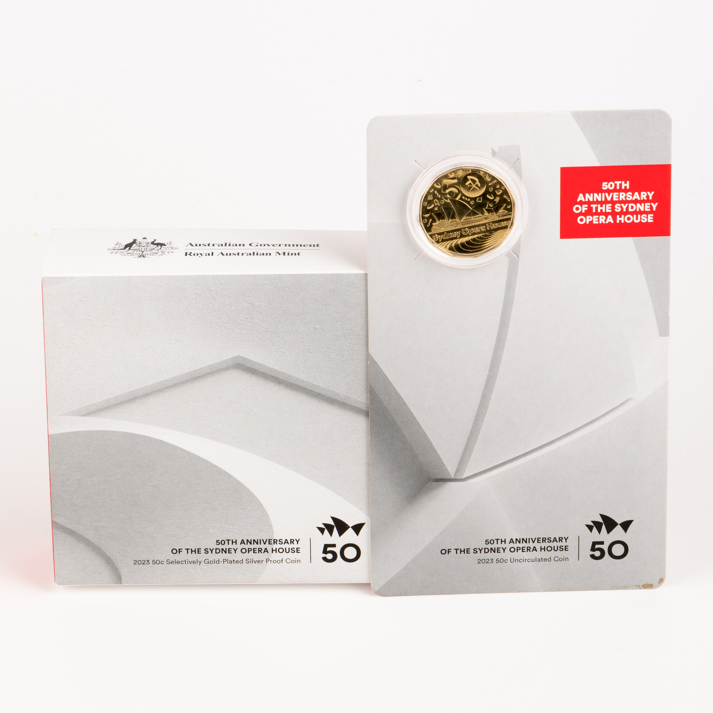 Elizabeth II, RAM - 50th Anniversary of the Sydney Opera House, Fifty Cents, 2023, FDC
