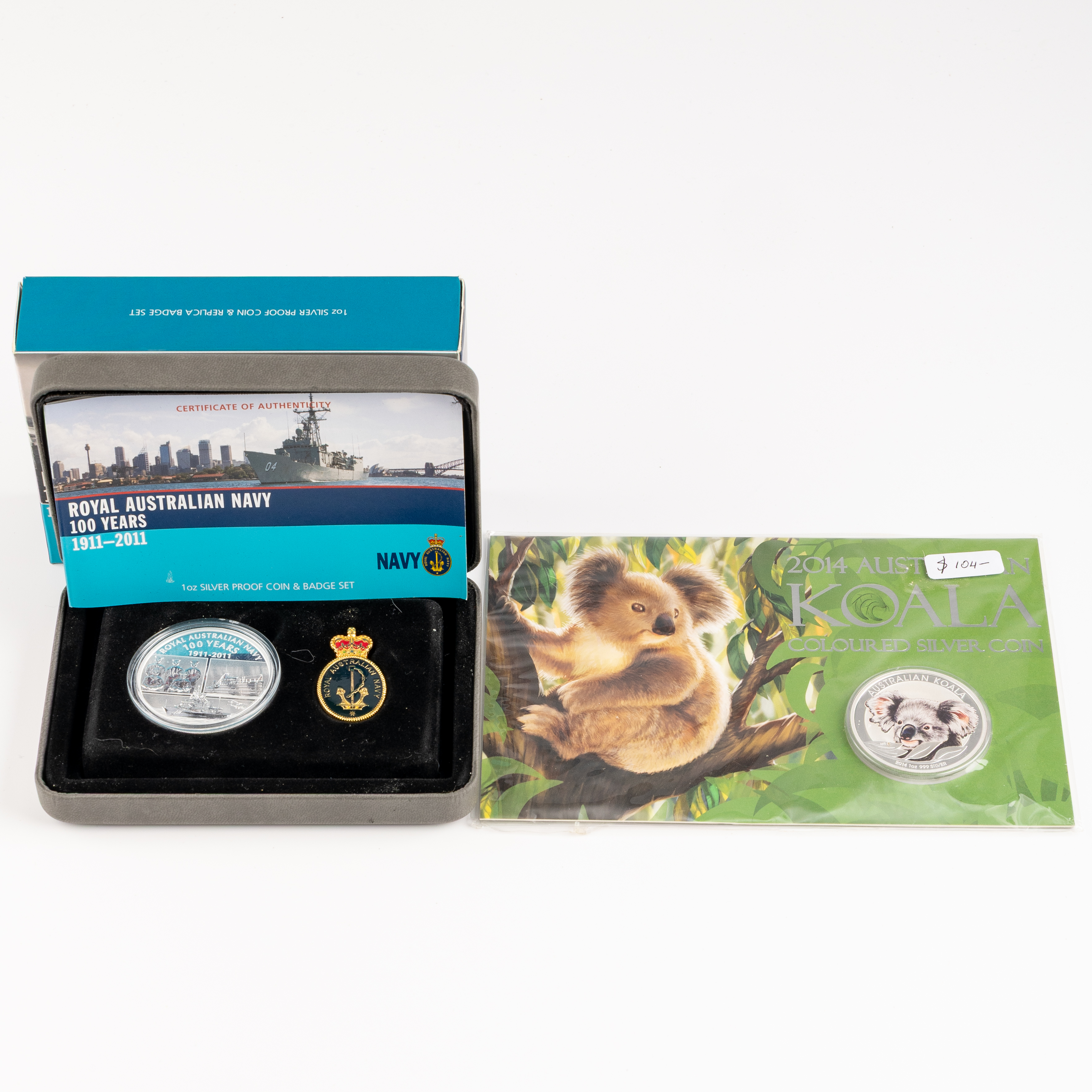 271 · Elizabeth II, Perth Mint - Royal Australian Navy Centenary, One Dollar, 2011,  FDC