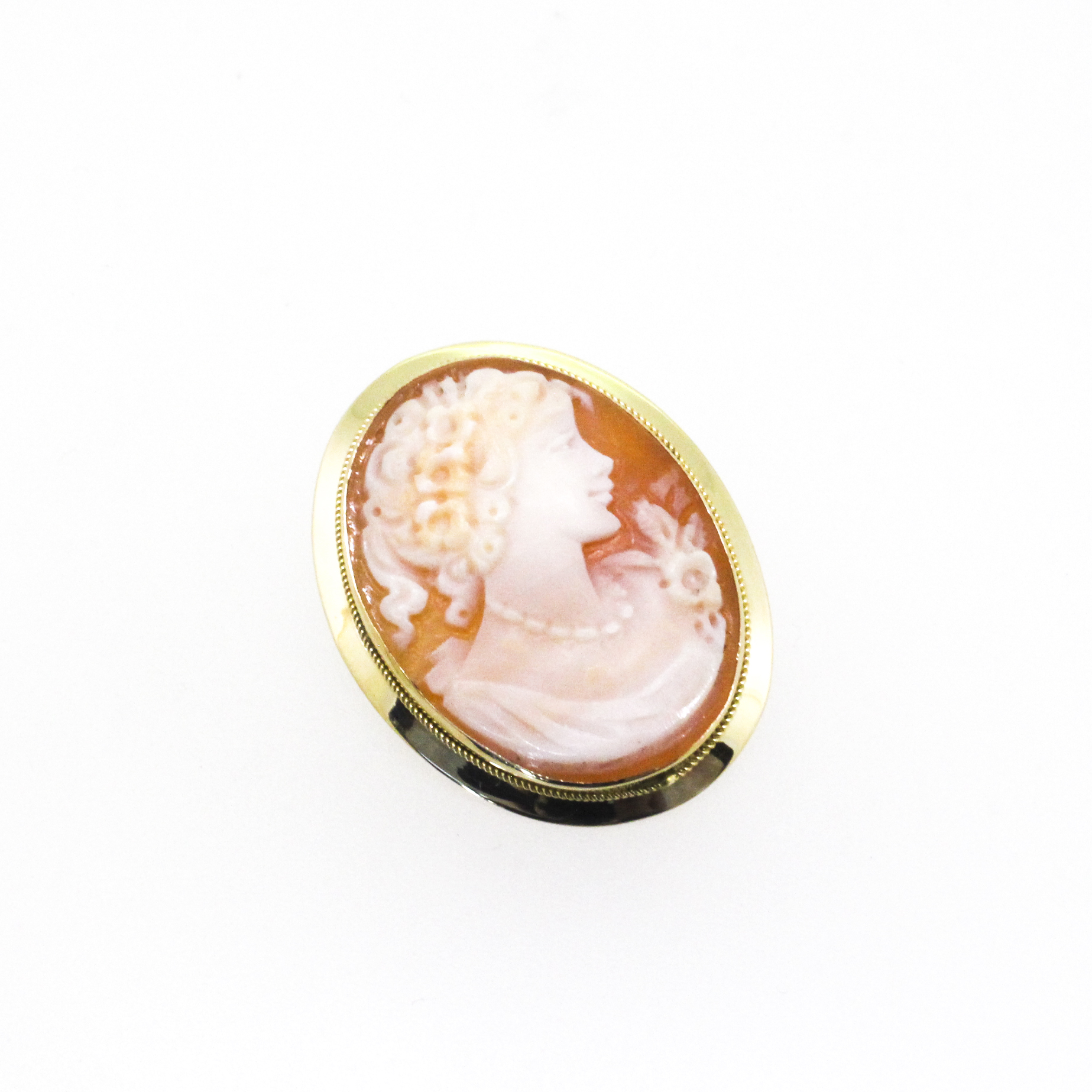 334 · Cameo Pendant & Brooch 3.22g