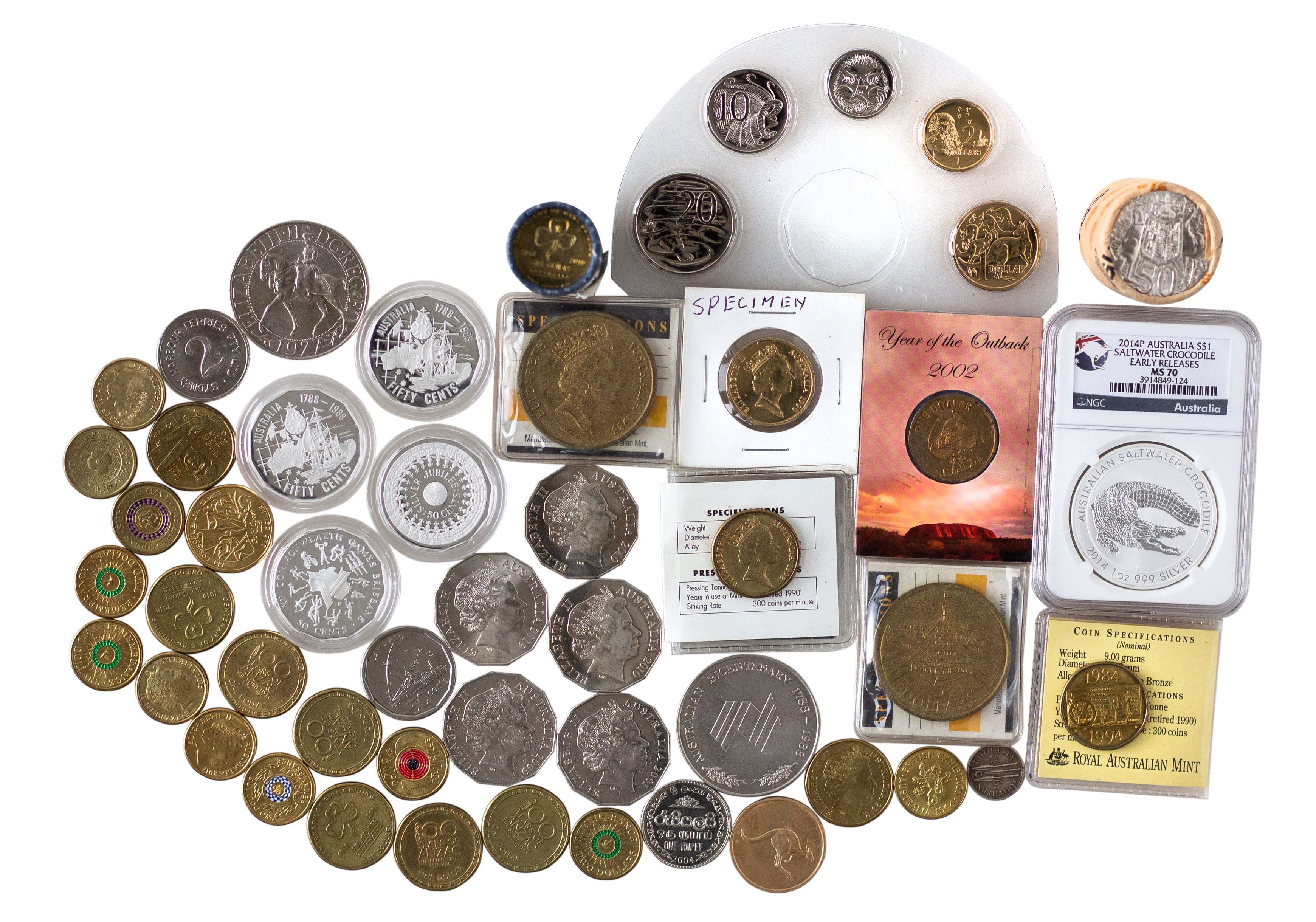 Group, One Dollar, 2010, aUNC