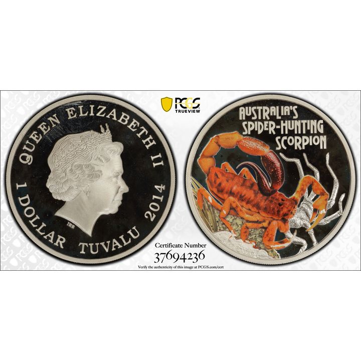Elizabeth II, One Dollar, 2014 PR66DCAM