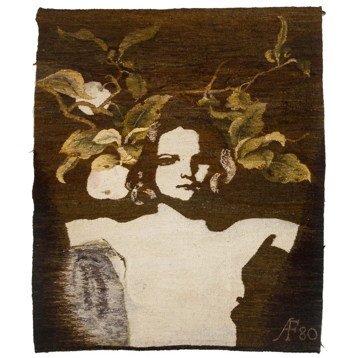 Antoni Fałat | Portret kobiety, 1980