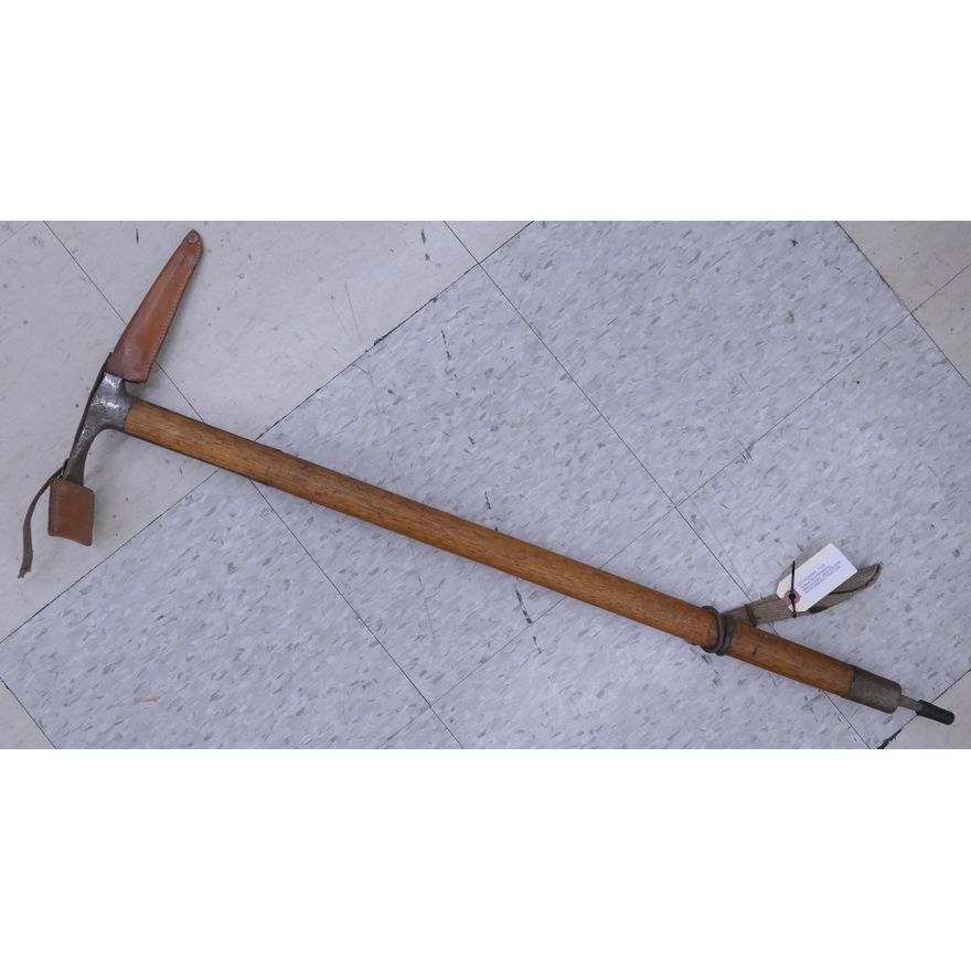 Vintage P. Schild Swiss Made Mountaineering Ice Axe- 34''
