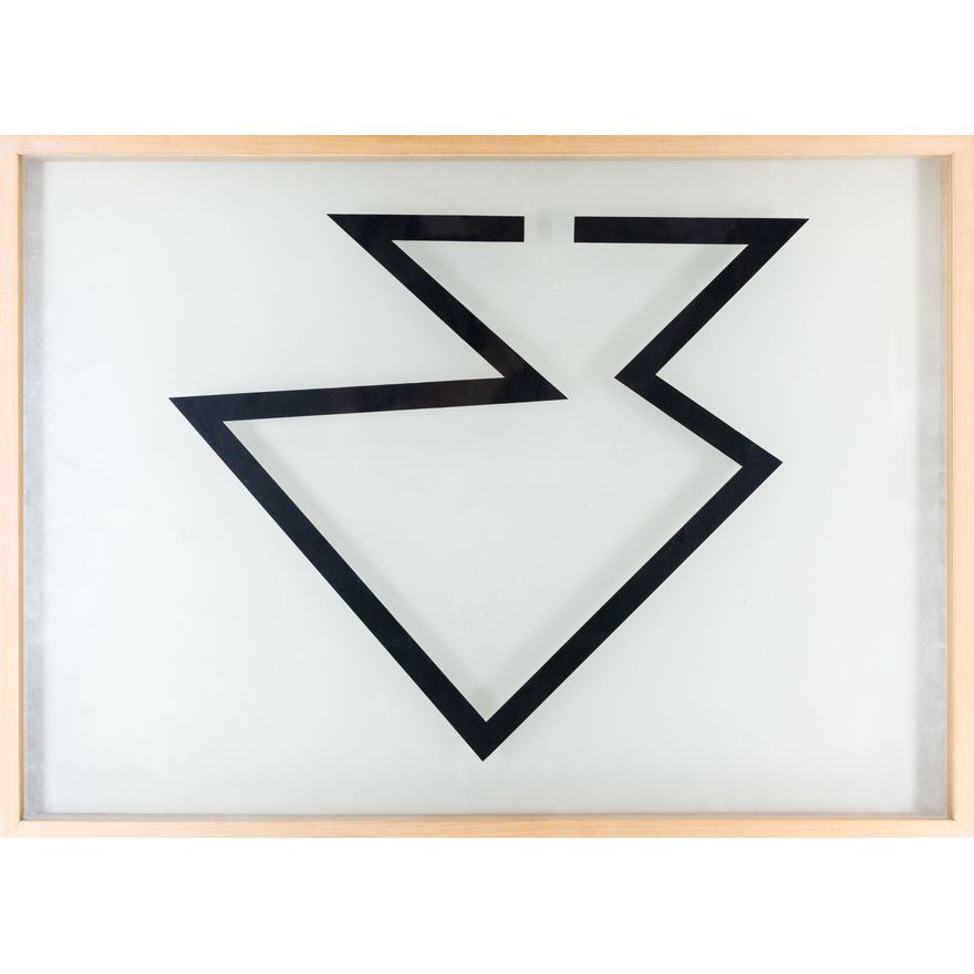 Lucio Fontana Concetto Spaziale 1968