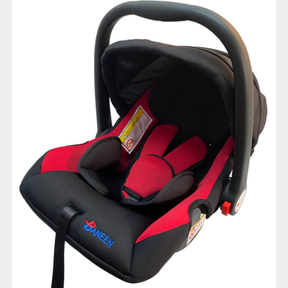 BANEEN REAR FACING SAFETY BABY CAR SEAT AND CARRIER (0-13KG) - BLACK RED
