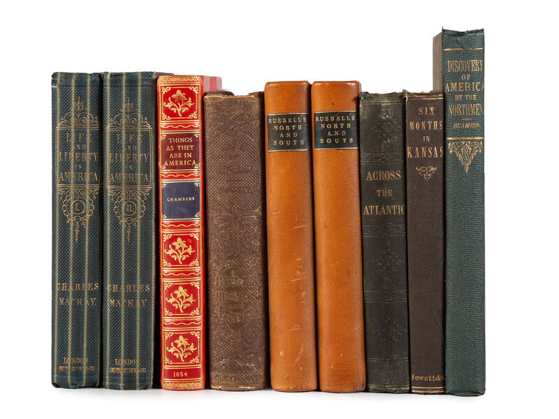 American Travel, Exploration & Expansion
[AMERICAN TOUR NARRATIVES]. A group of 7 titles, comprising: 