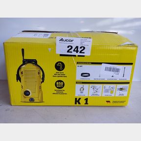 KARCHER K1 - THE K1 IS THE SMALL AND LIGHTWEIGHT ENTRY-LEVEL MODEL PRESSURE WASHER FOR OCCASIONAL USE.