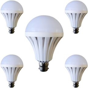 Intelligent Rechargeable Light Bulbs 5 Pack - LED 12W Bayonet