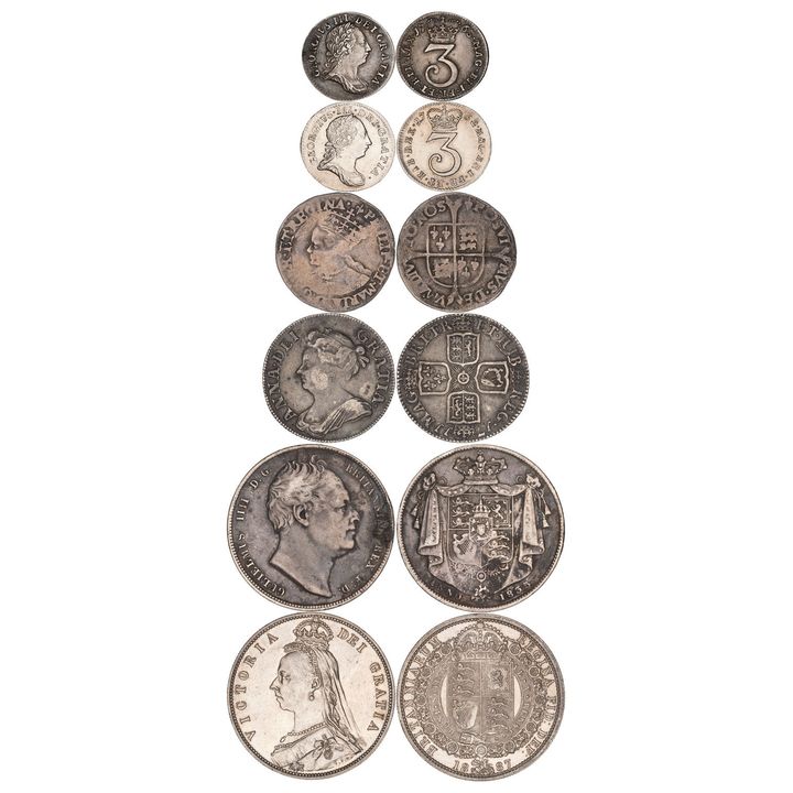 Great Britain, Accumulation, 1554 - 1887, VG - EF