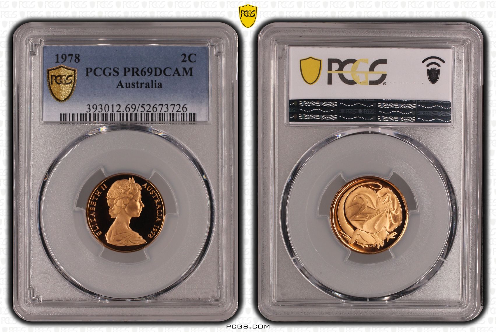 Two Cent, 1978, Pcgs Pr69dcam