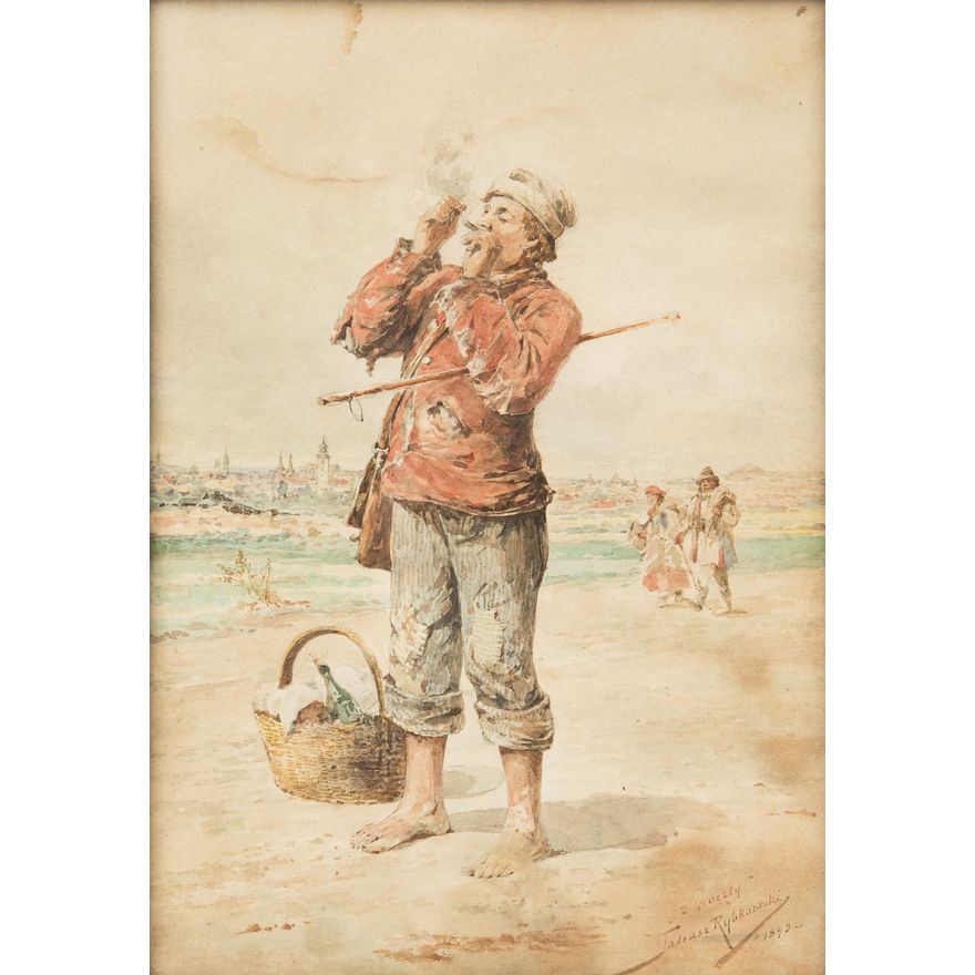 Tadeusz Rybkowski | Z poczty, 1893 r.