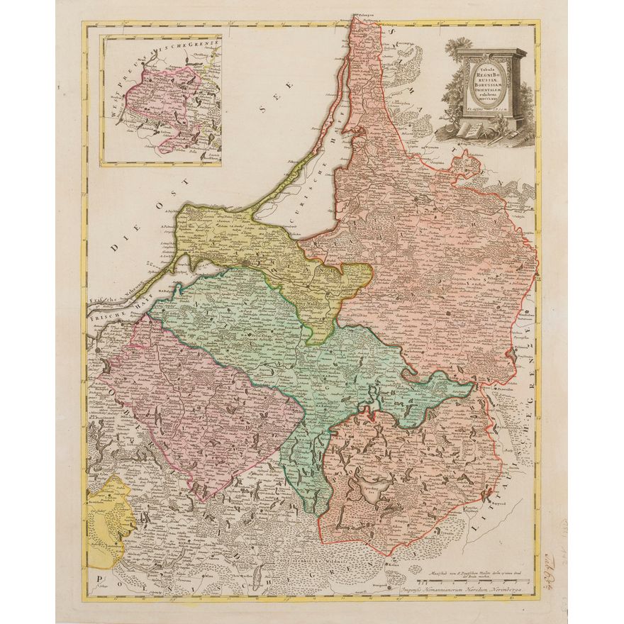 Tabula Regni Borussiae Borussiam Orientalem exhibens…