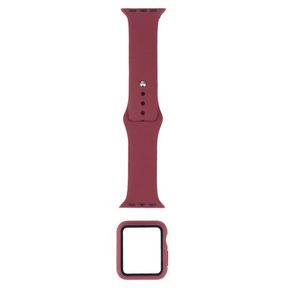 AFR Watch Silicon Strap PC Case for Apple watch Series 7 41mm Blue |