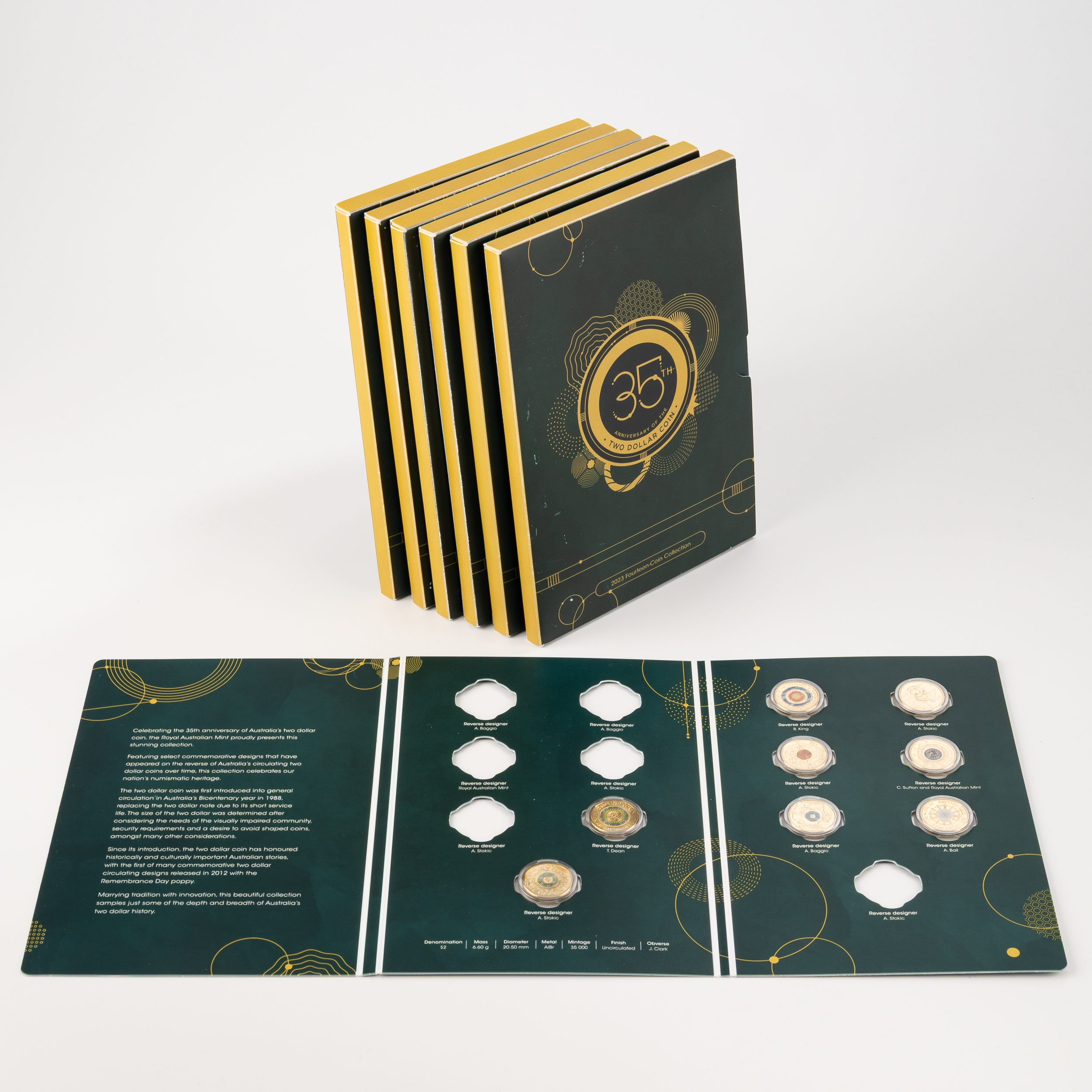 Elizabeth II, RAM - 35th Anniversary of the Two Dollar Coin, Two Dollars, 2023, UNC