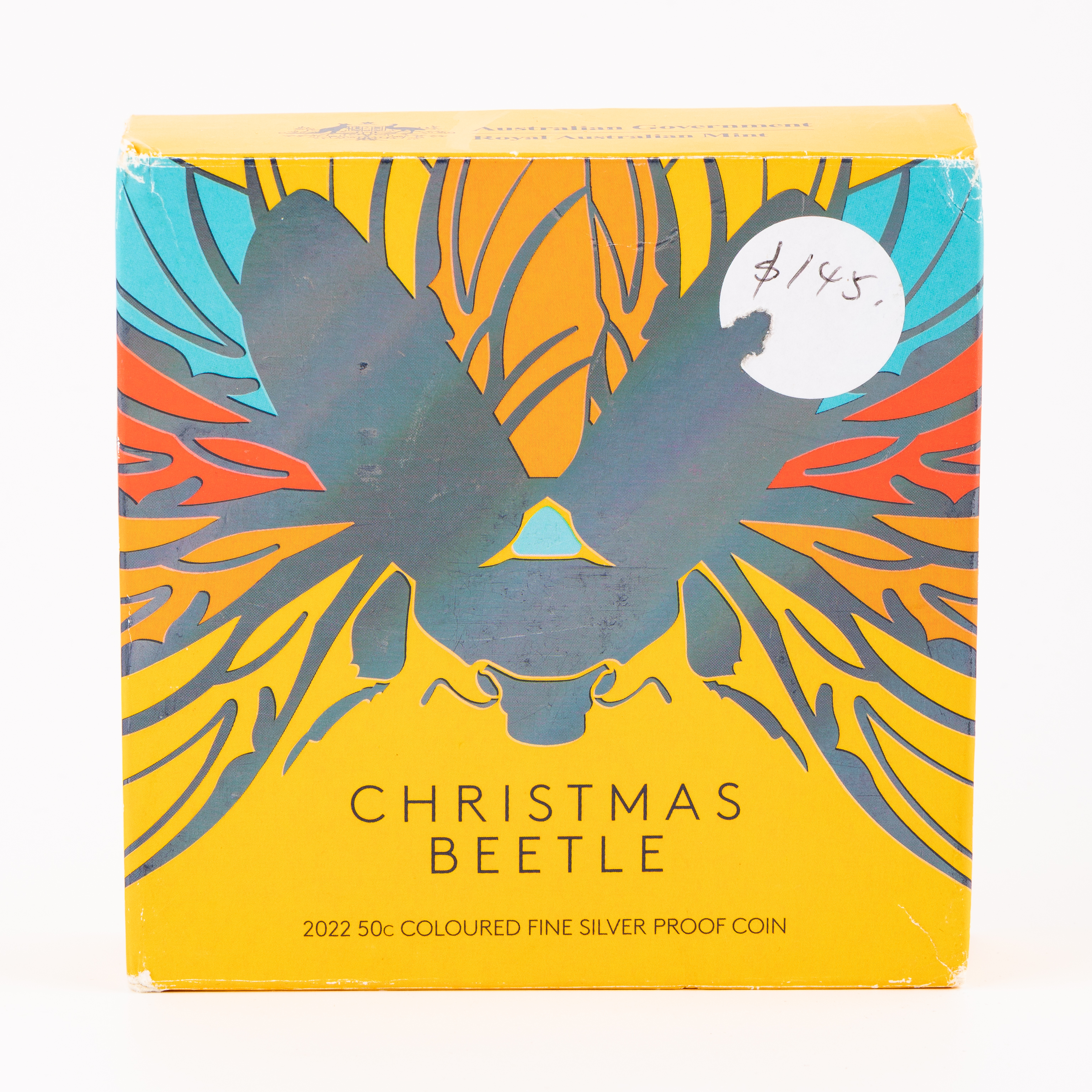 Elizabeth II, RAM - Christmas Beetle, Fifty Cents, 2022, FDC