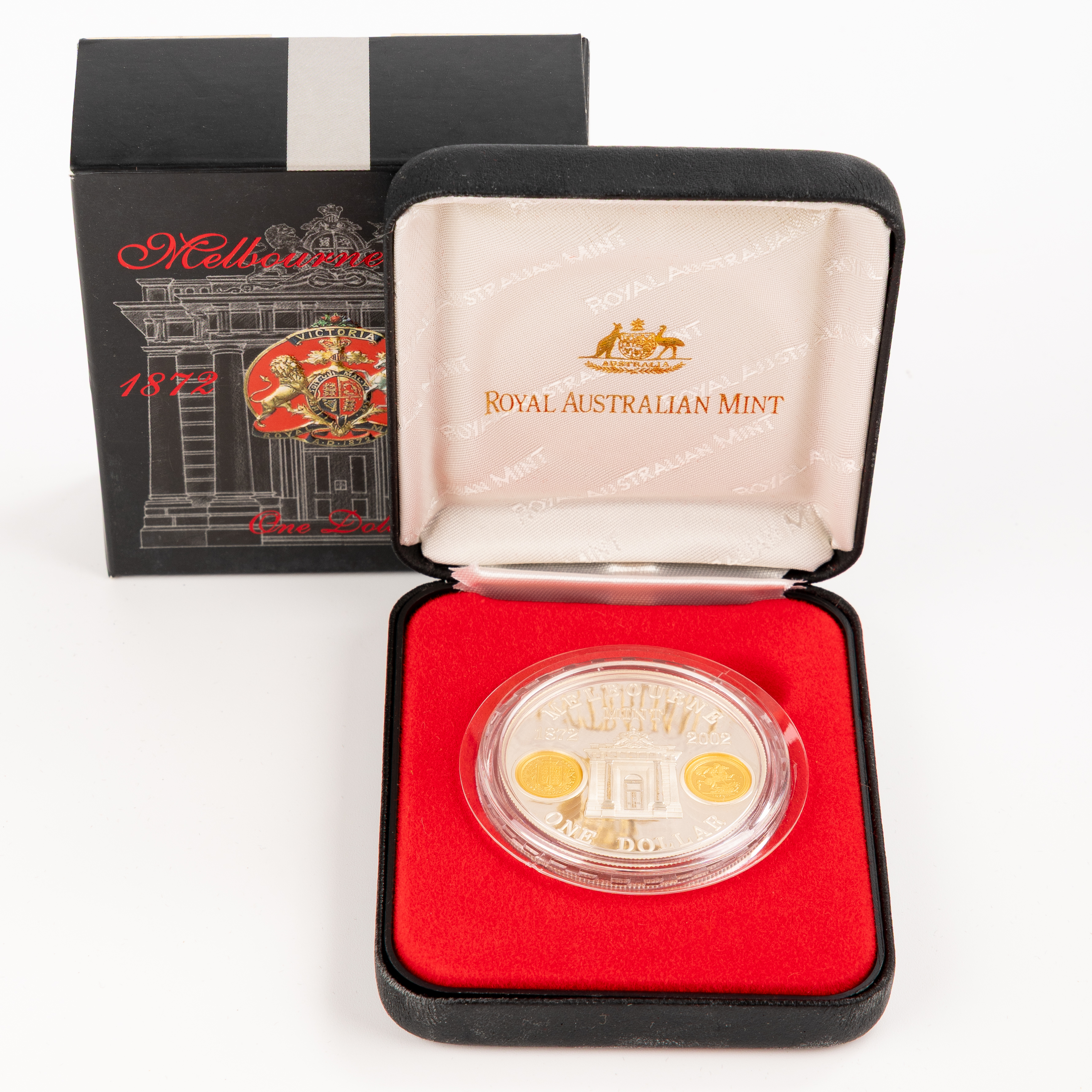 16 · RAM - Melbourne Mint 130 Years, One Dollar, 2002,  FDC