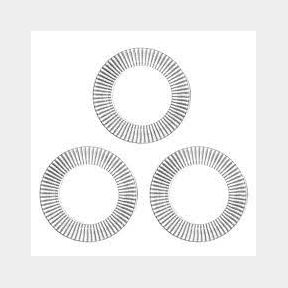 Home Quip White Clamshell Mirror 25x25cm-50584/1624 B6(s6)