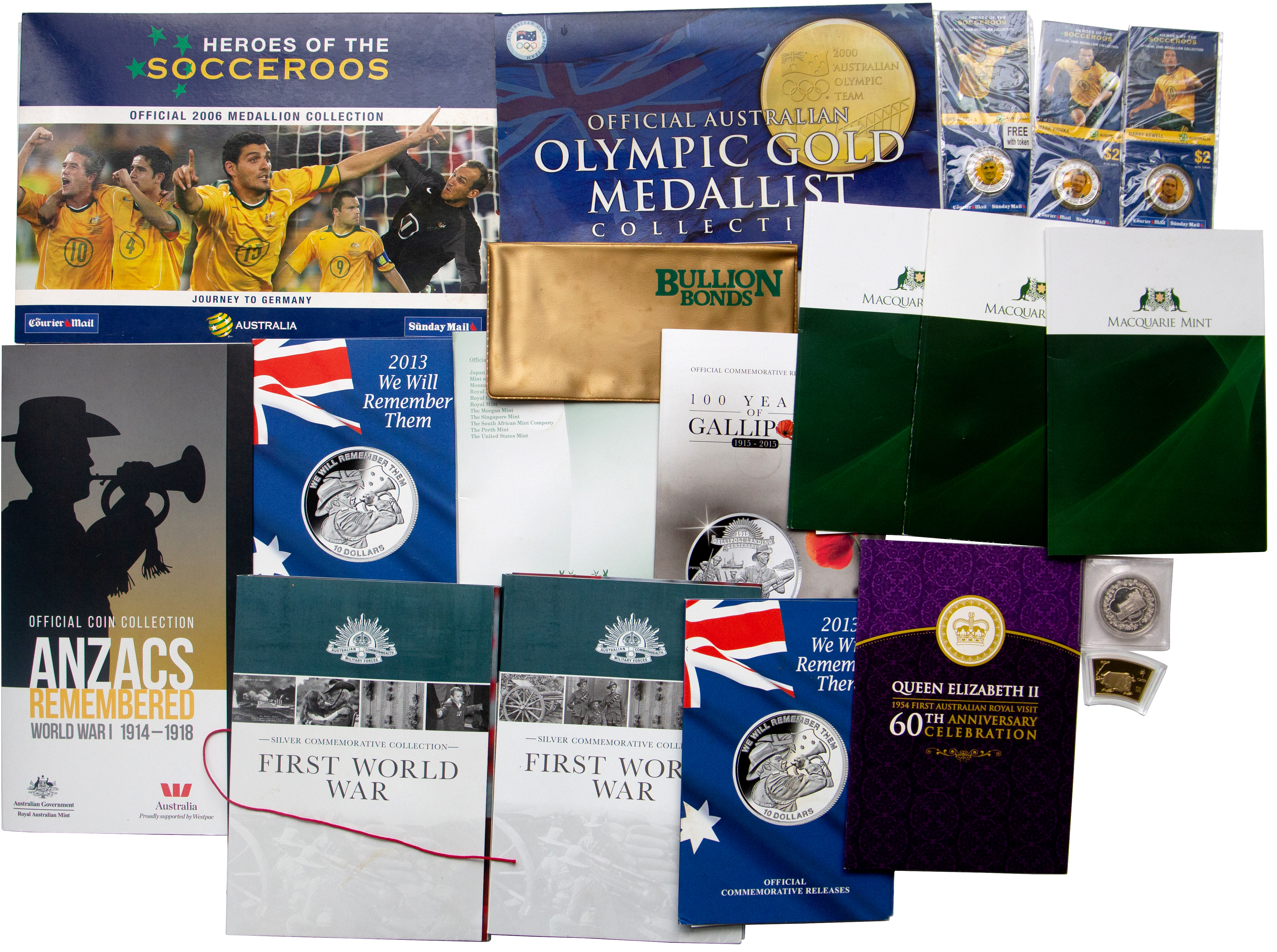 Macquarie Mint Folders, UNC
