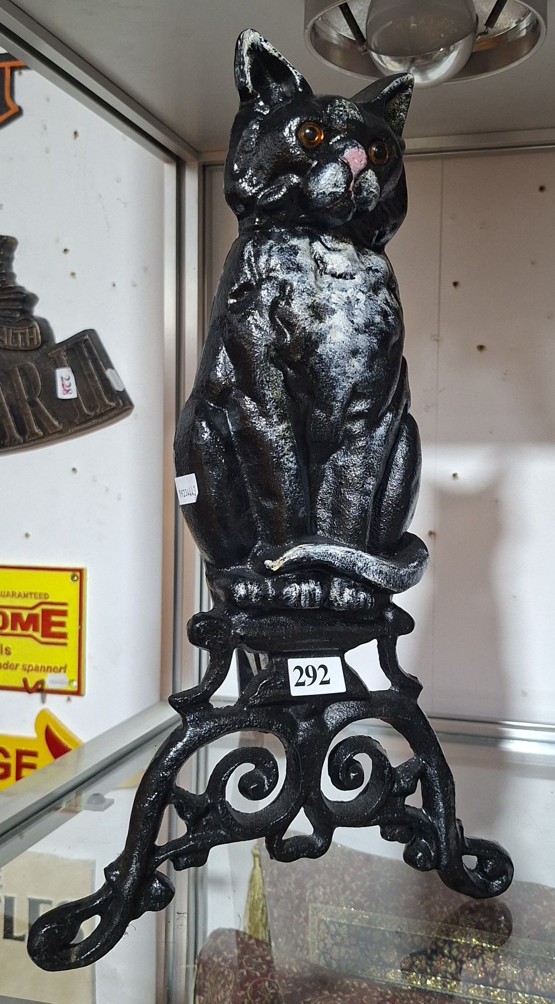 Black Cat Log Stand