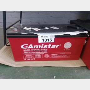SOLAR GEL 12V BATTERY 200AH DEEP CYCLE