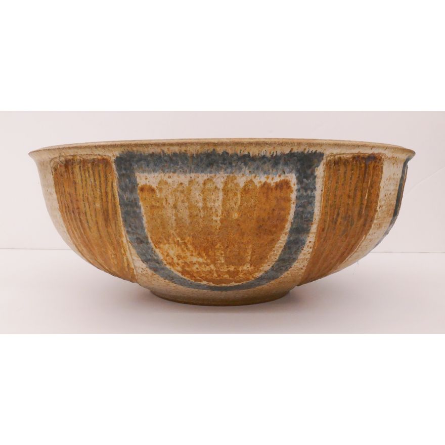 Willetts Signed Studio Pottery Large Bowl- 5x13.5''
