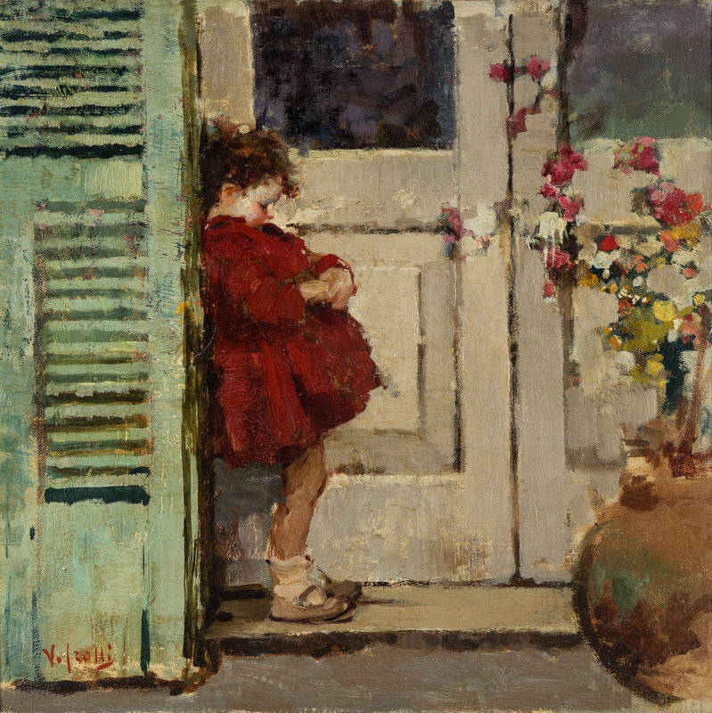 Vicenzo Irolli
(Italian, 1860-1949)
Little Girl