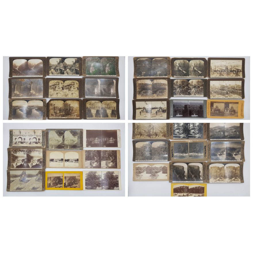 Stereograph Cards - Australia (x37)