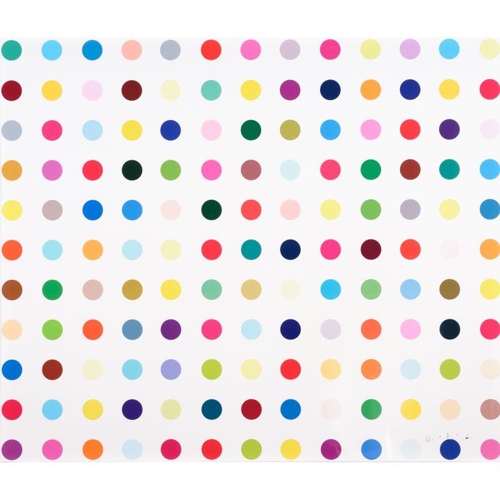 Damien Hirst 'Lysergic Acid Diethylamide'