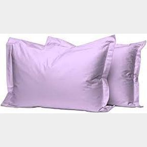 Pizuna 400TC Cotton Pillow Cases Set Of 2 - Lavender Frost - King - 51497/1006