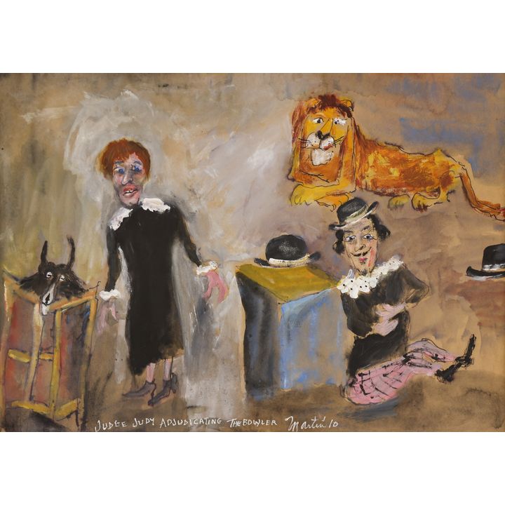James Martin ''Judge Judy Adjudicating the Bowler''
