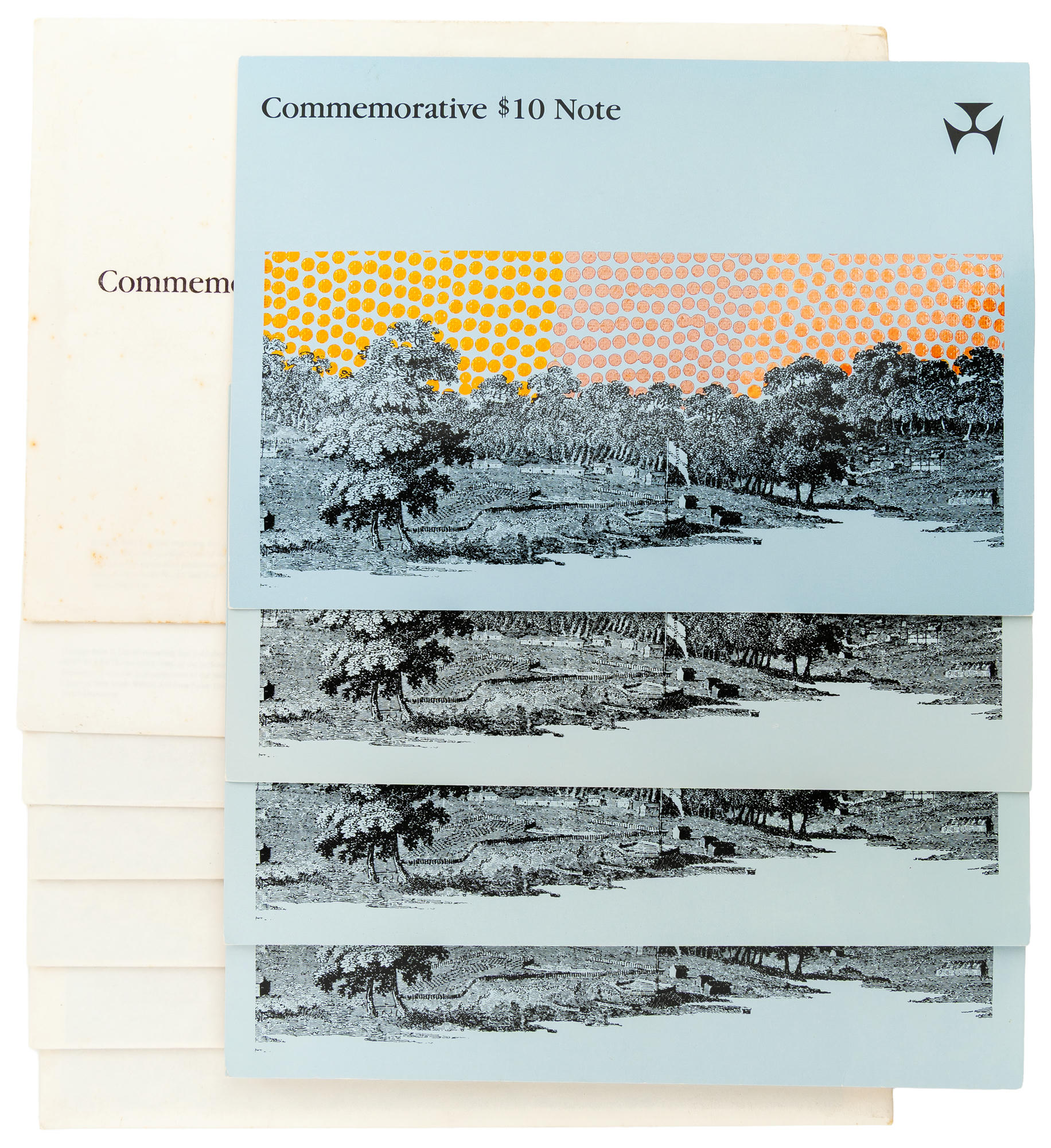 Johnston/Fraser, Bicentenary, Ten Dollars, 1988, UNC
