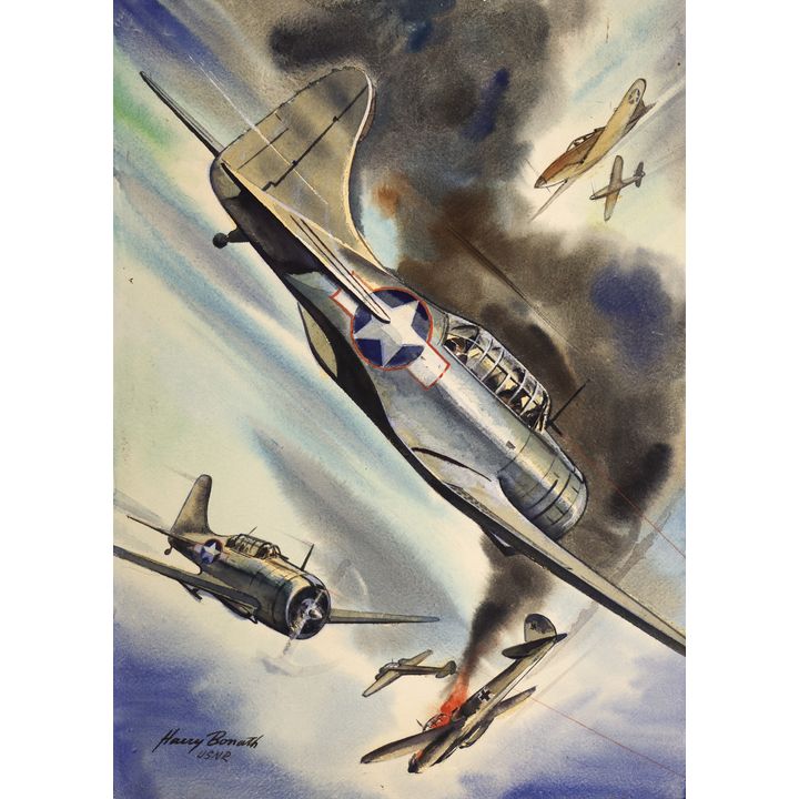 Harry Bonath ''Douglas SBD Dauntless'' (Illustration)