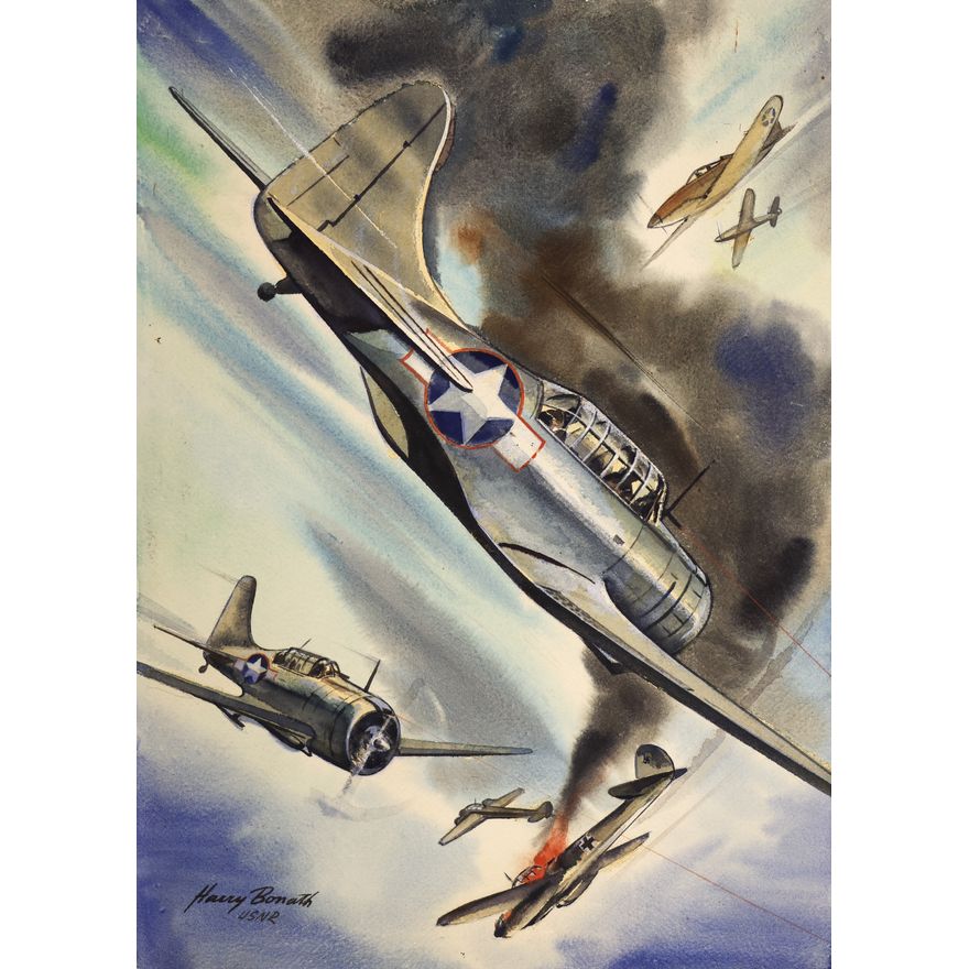 Harry Bonath ''Douglas SBD Dauntless'' (Illustration)