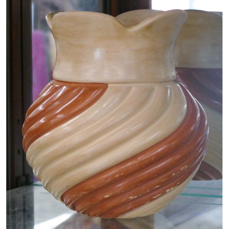 Marcella Yepa Jemez Pottery Vase 7''