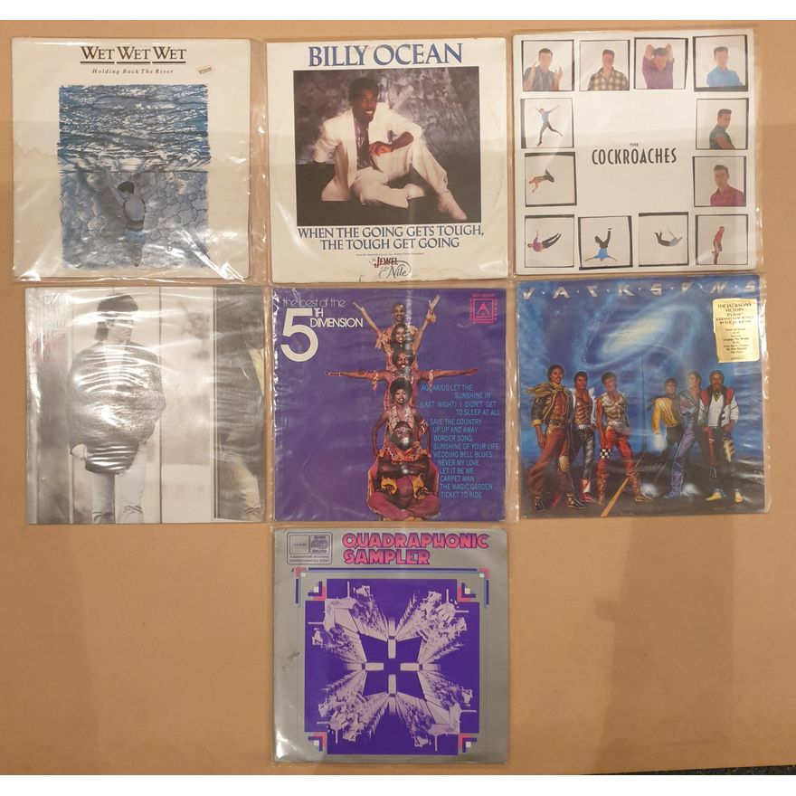 Vinyl Records (x7)