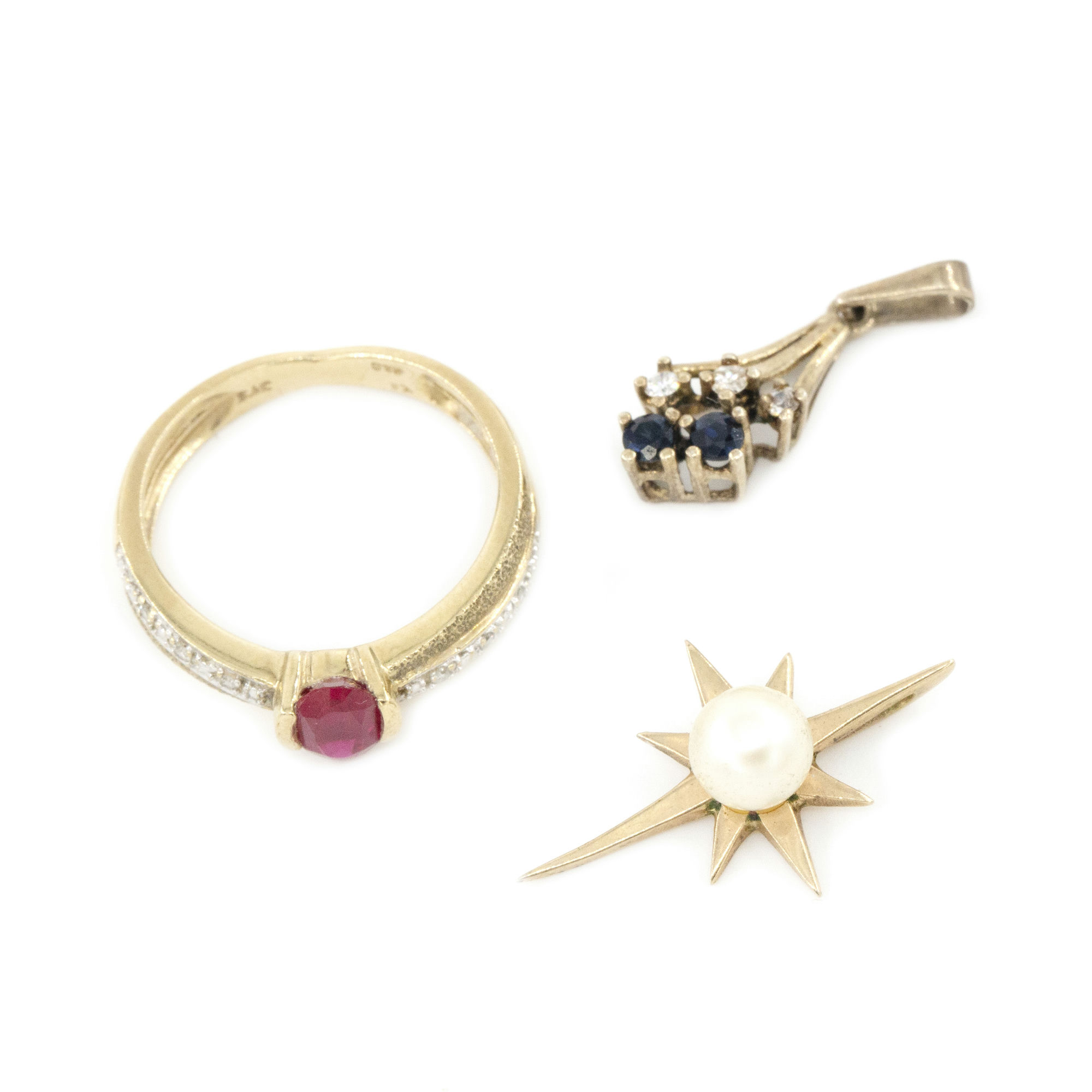 Assorted Jewellery 9ct Gold,