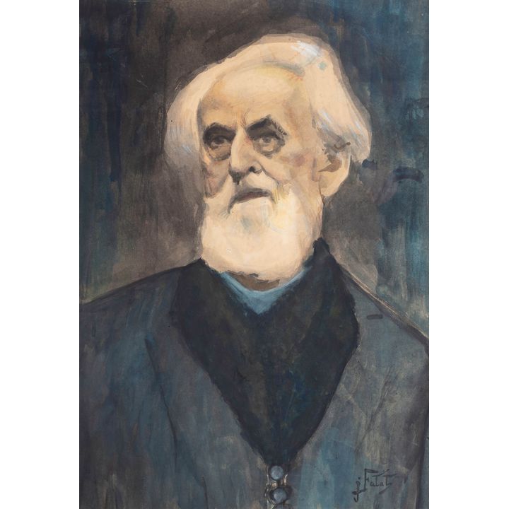 Julian Fałat | Portret mężczyzny