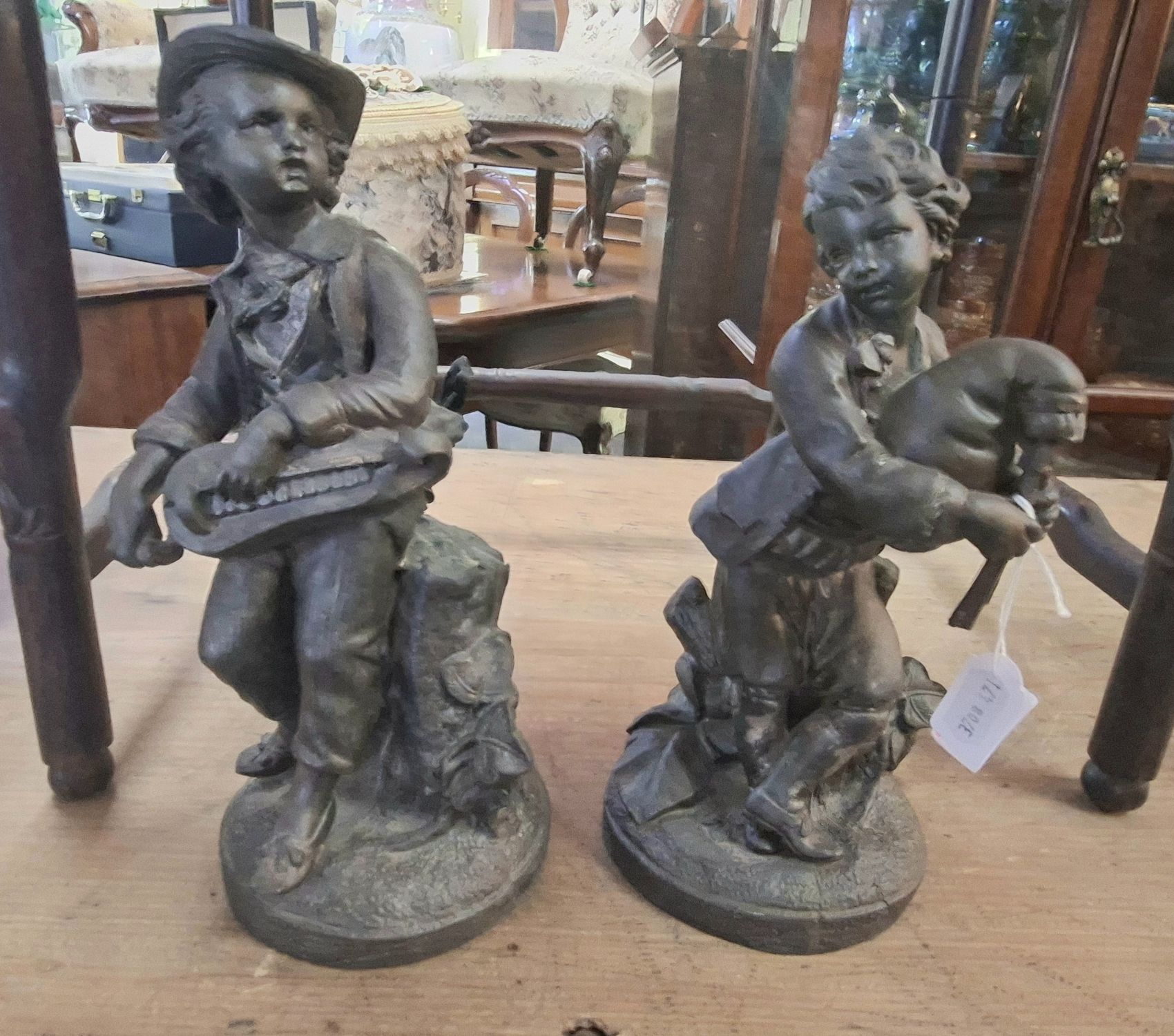 Spelter Figurines