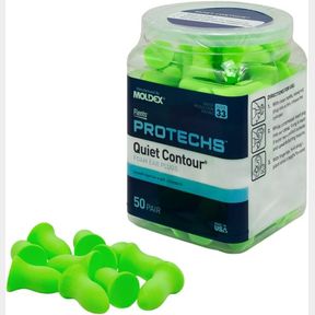 FLENTS FOAM EAR PLUGS, 50 PAIR FOR SLEEPING, SNORING, LOUD NOISE, TRAVELING, CONCERTS, CONSTRUCTION, & STUDYING, CONTOUR TO EAR, N