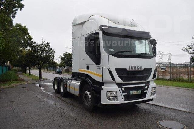 2017 Iveco Stralis 480 6x4 Mechanical horse (TARE 8620KG's)