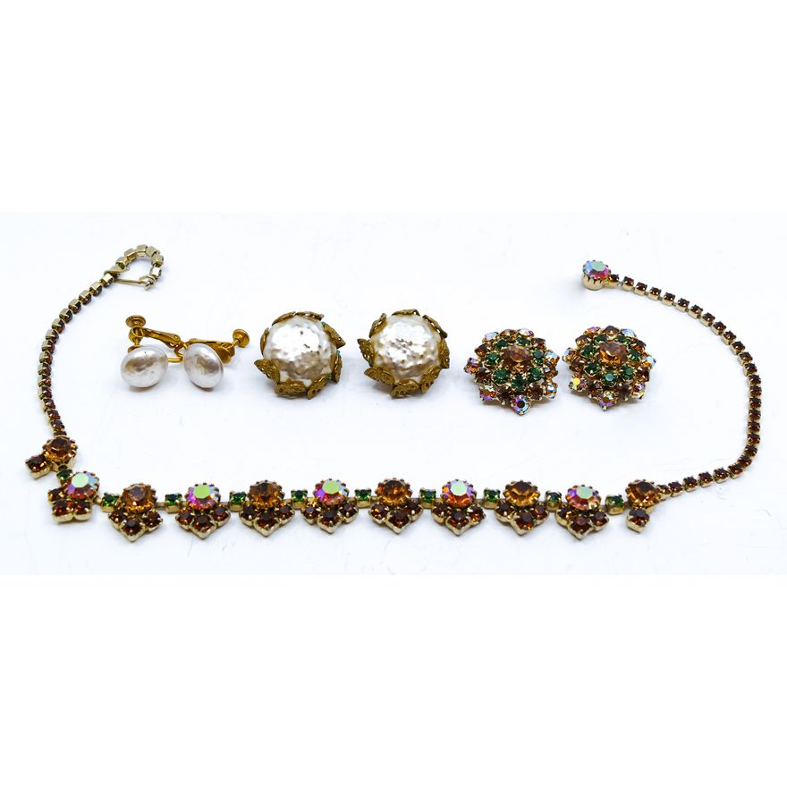 Box Weiss & Haskell Costume Jewelry