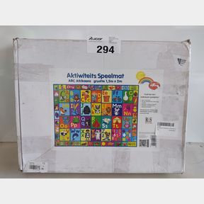 ABC AKTIWITEITS SPEELMAT- AFRIKAANS ACITIVITY PLAY MAT (ALFABET)