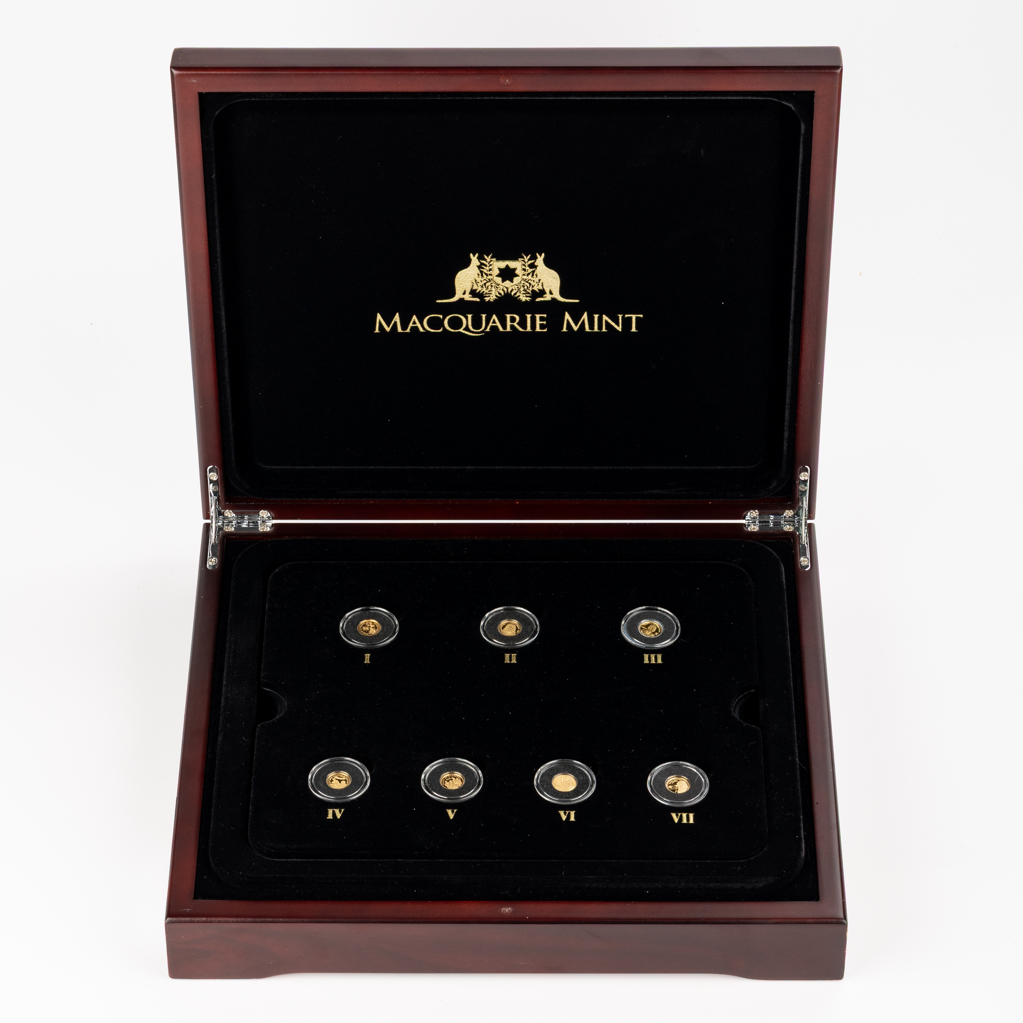 The Smallest Gold Coins of the World, Assorted, 2013 - 2018, FDC