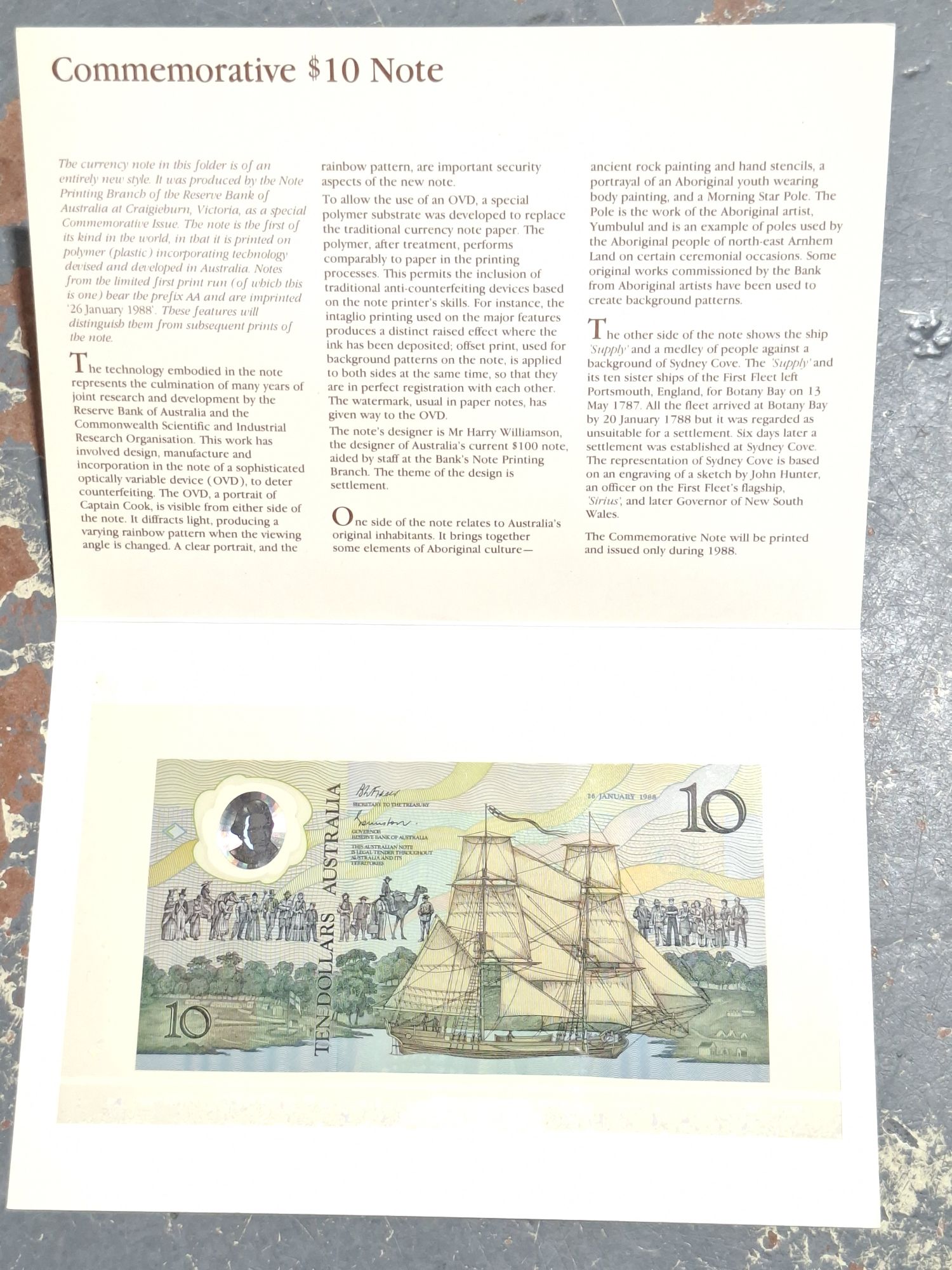 1410 · COMMEMORATIVE $10 POLYMER BANK NOTE