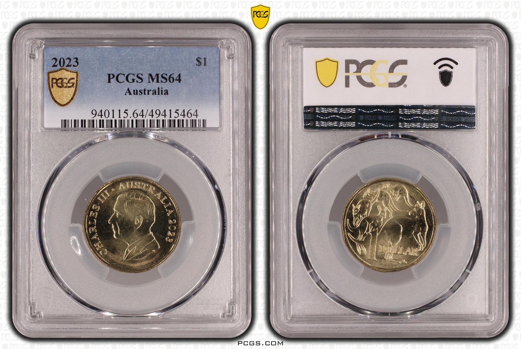 One Dollar, 2023, PCGS MS64