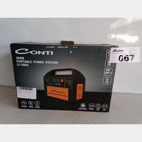 CONTI 300W POWER STATION | LITHIUM | DC- AC- USB | 298 WH | CI-300