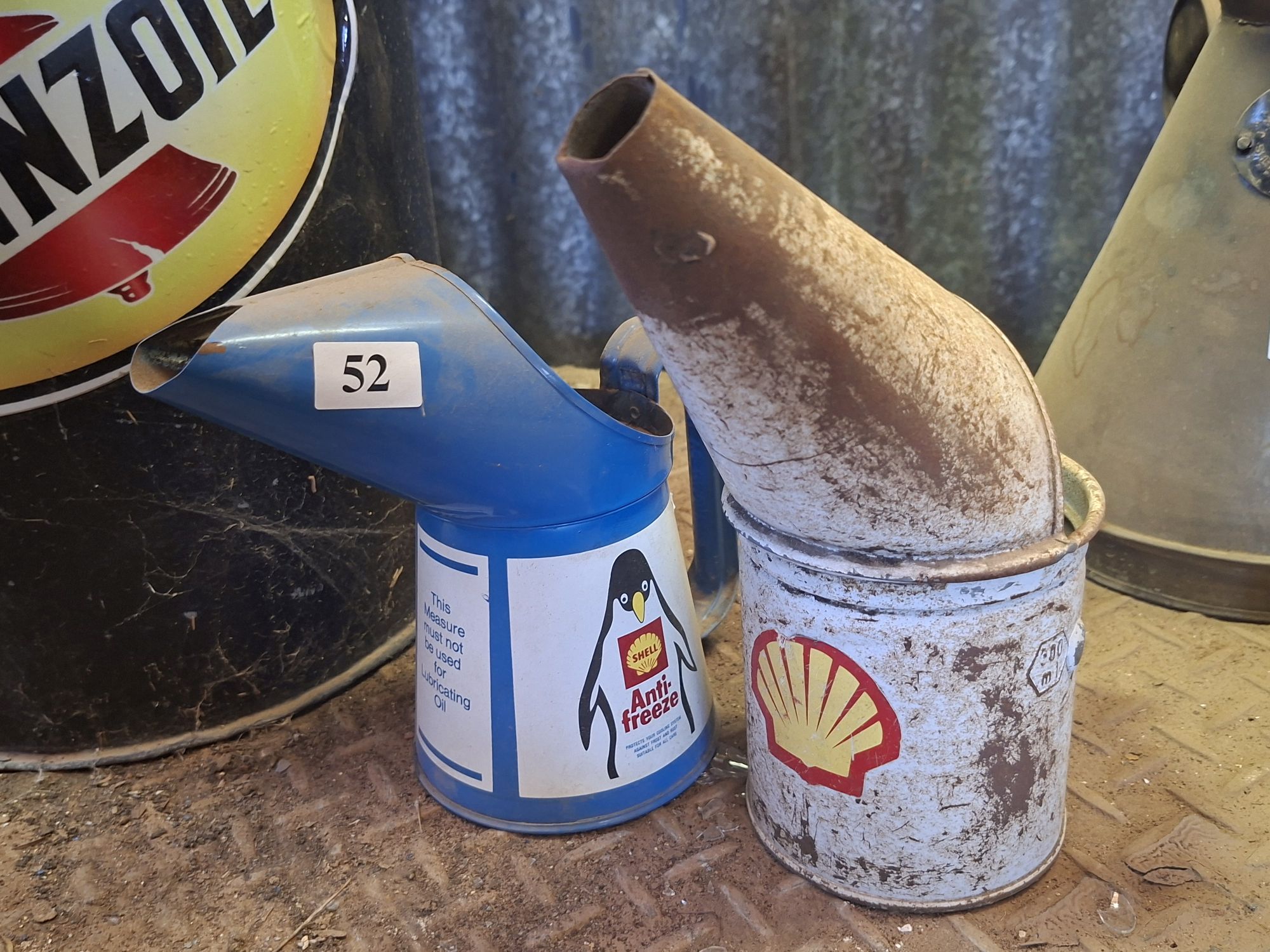 Oil Pourer Tins