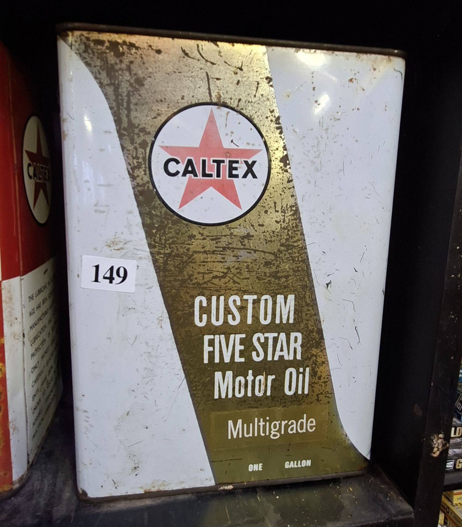 Caltex Oil Can