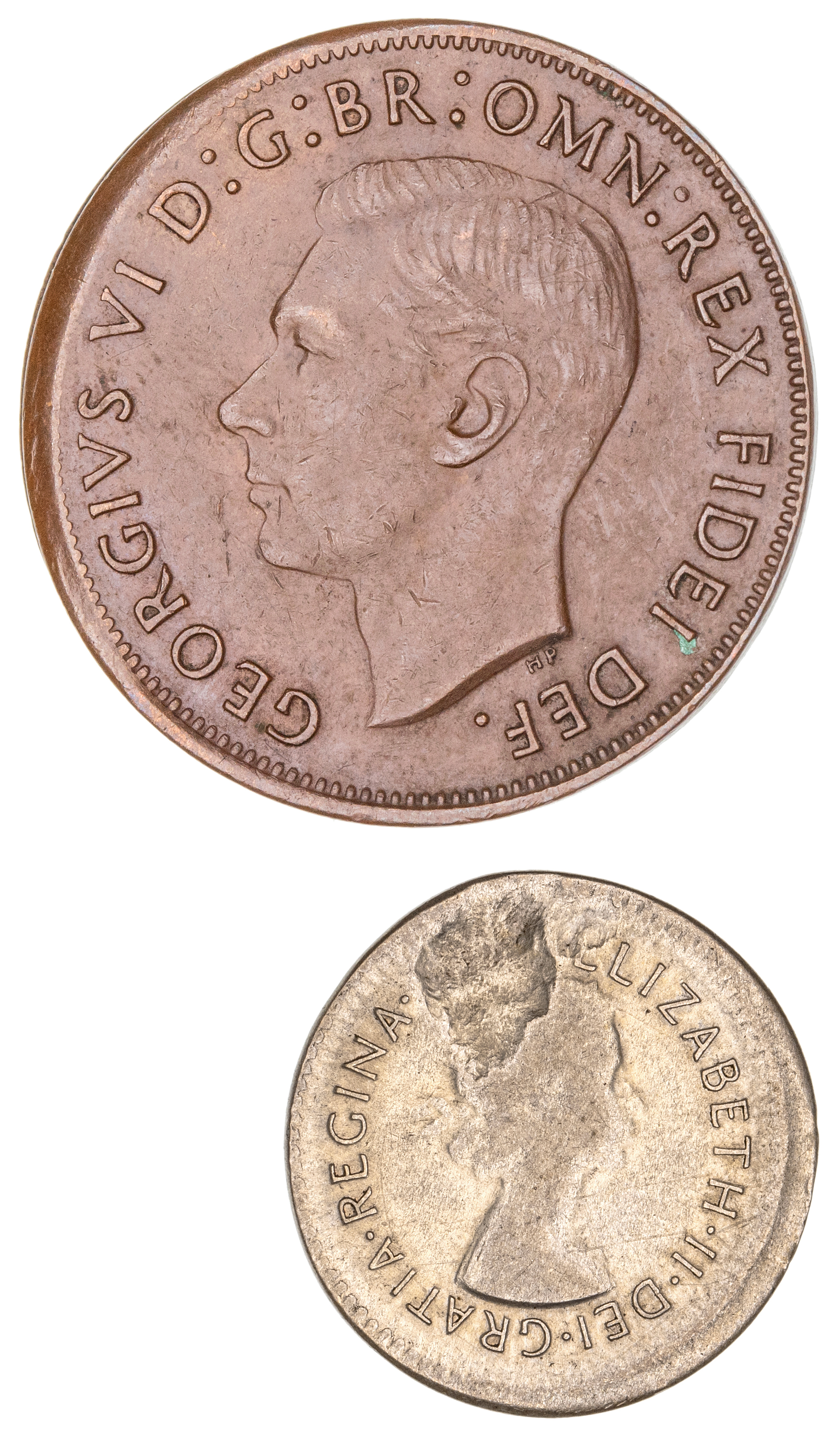 Elizabeth II, Sixpence, 1959, Fine